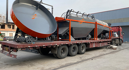 有机肥生产线设备圆盘造粒机